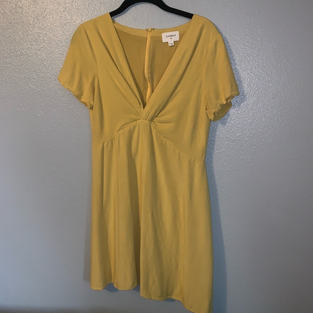 Yellow dress